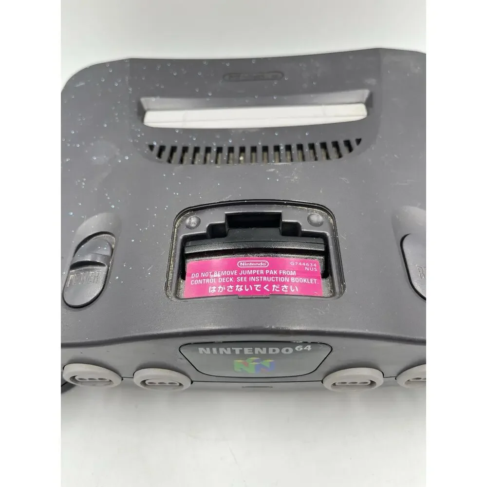 Nintendo 64 Home Console Only Black - TESTED
